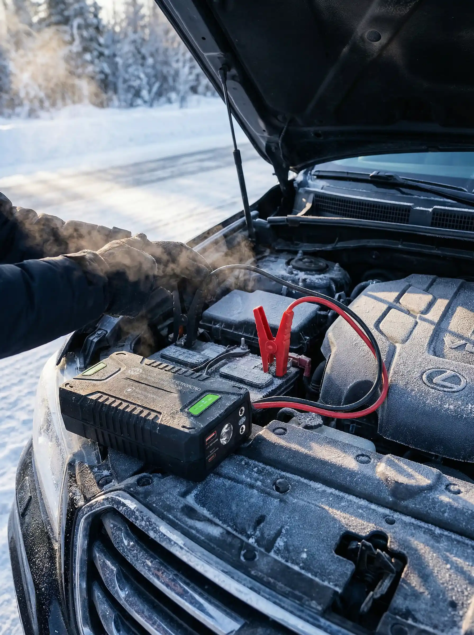 Запуск в мороз