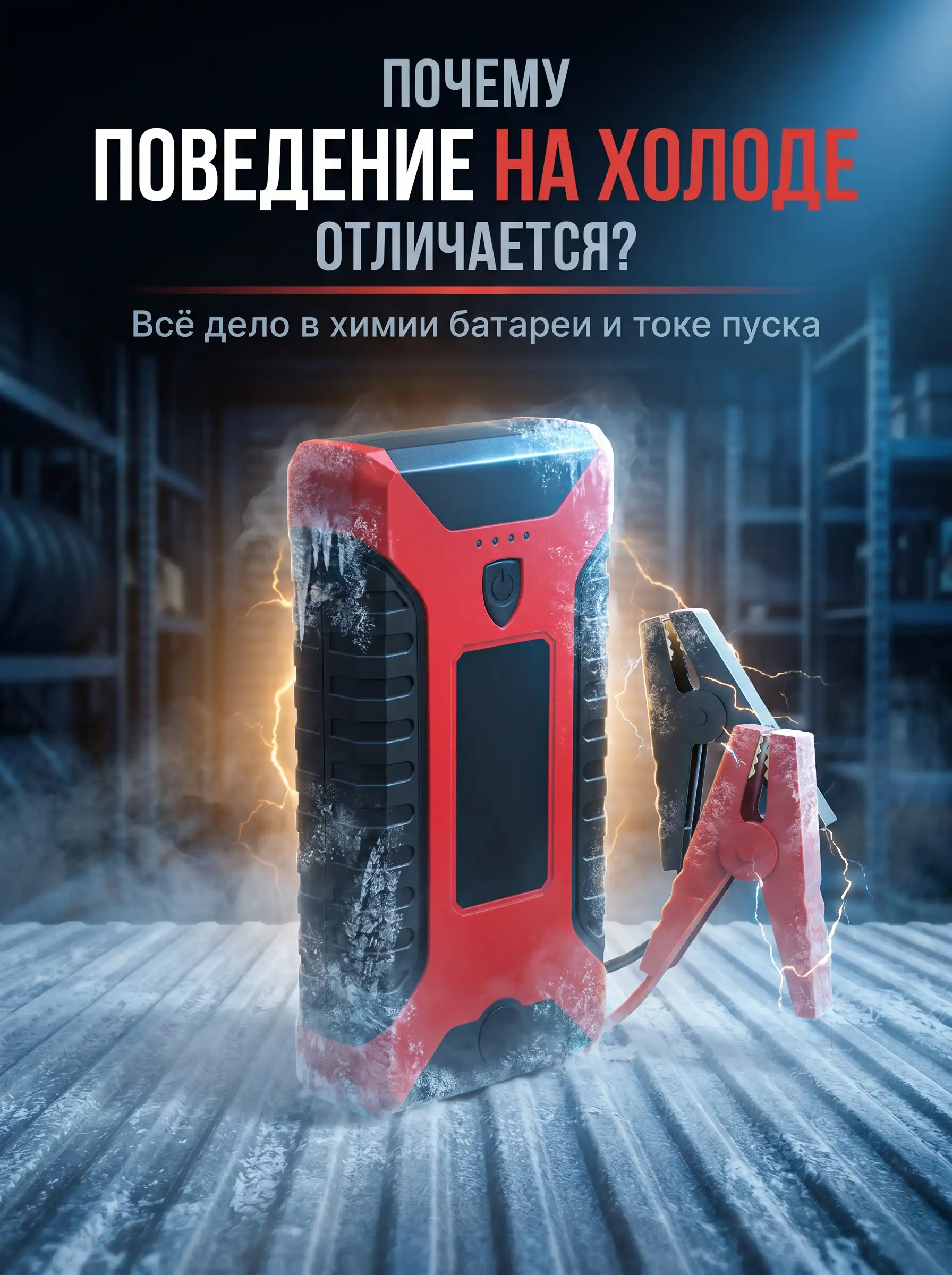 Теряет ли пуско-зарядное устройство ёмкость зимой навсегда