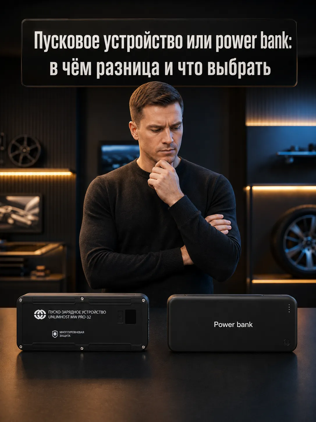 Автомобильное пусковое устройство UnlimHost