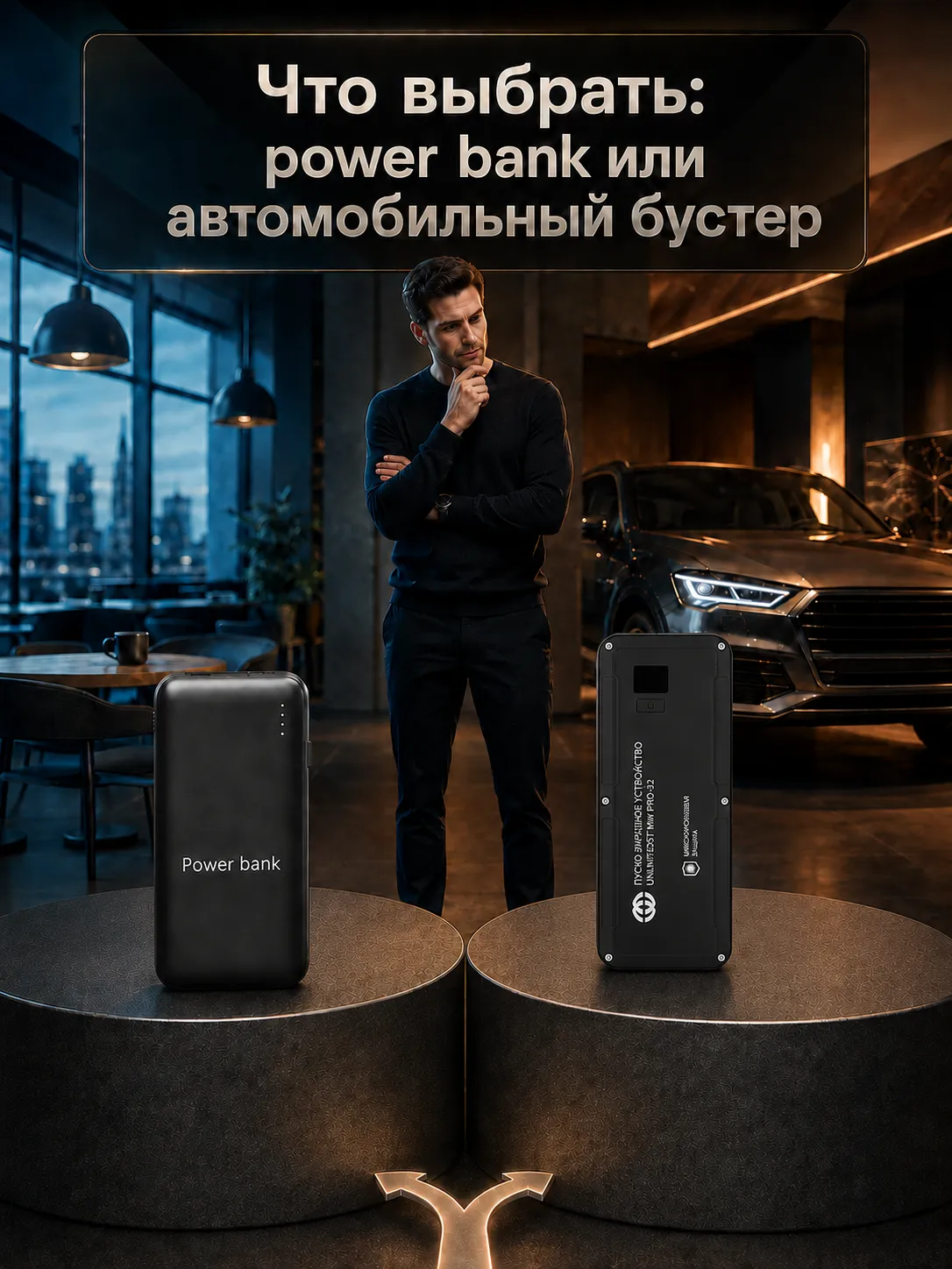 Выбор пускового устройства и power bank для поездки