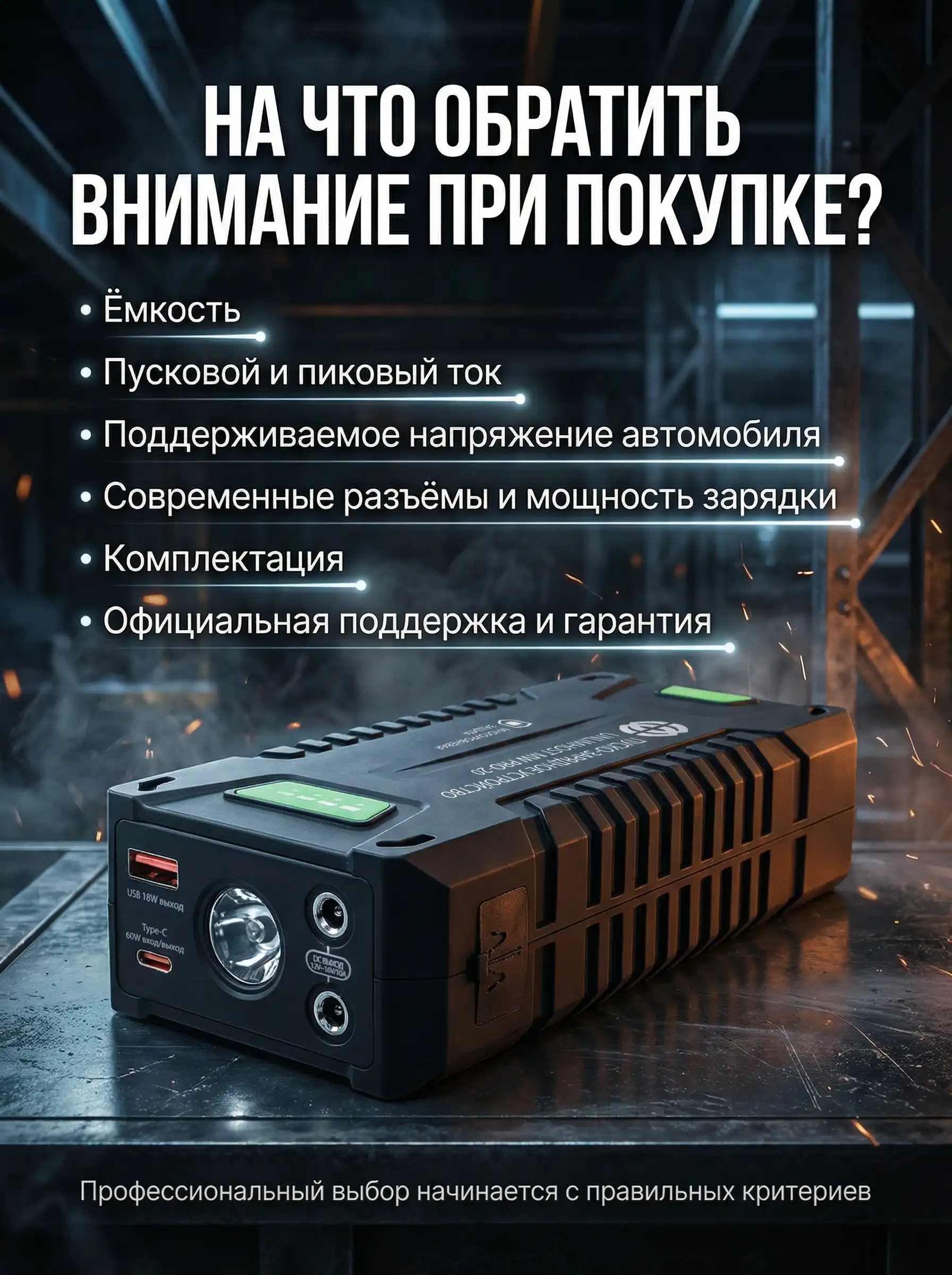 Рост требований и критерии выбора