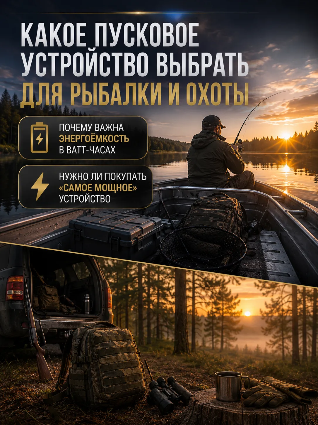 Выбор пускового устройства для дальних поездок