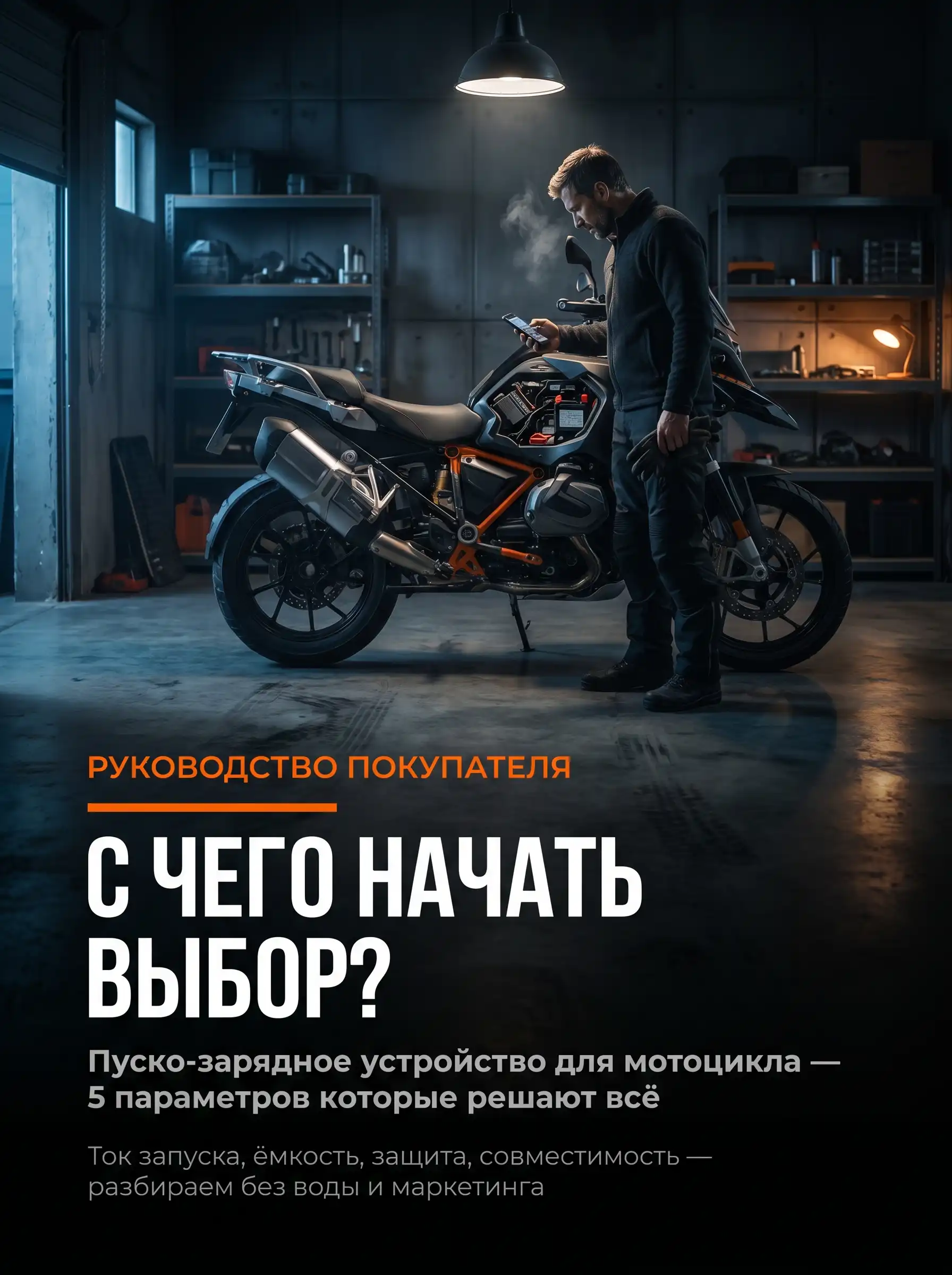 Основные параметры выбора бустера для мотоцикла