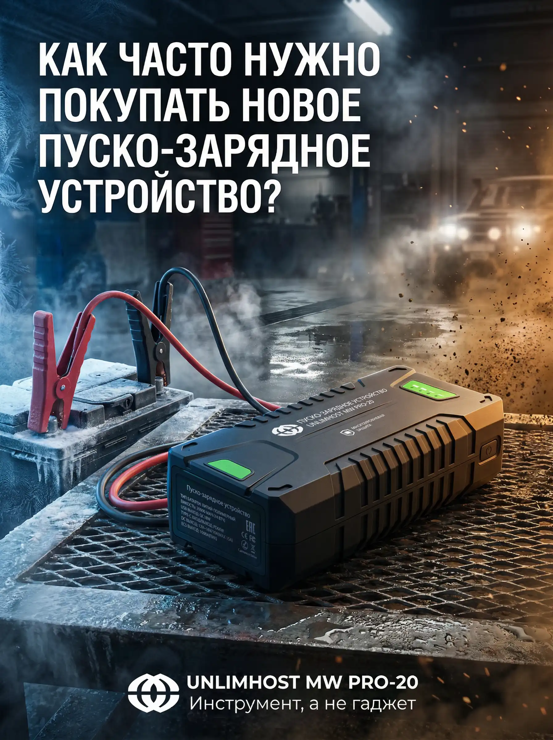 Как часто нужно покупать новое пуско-зарядное устройство
