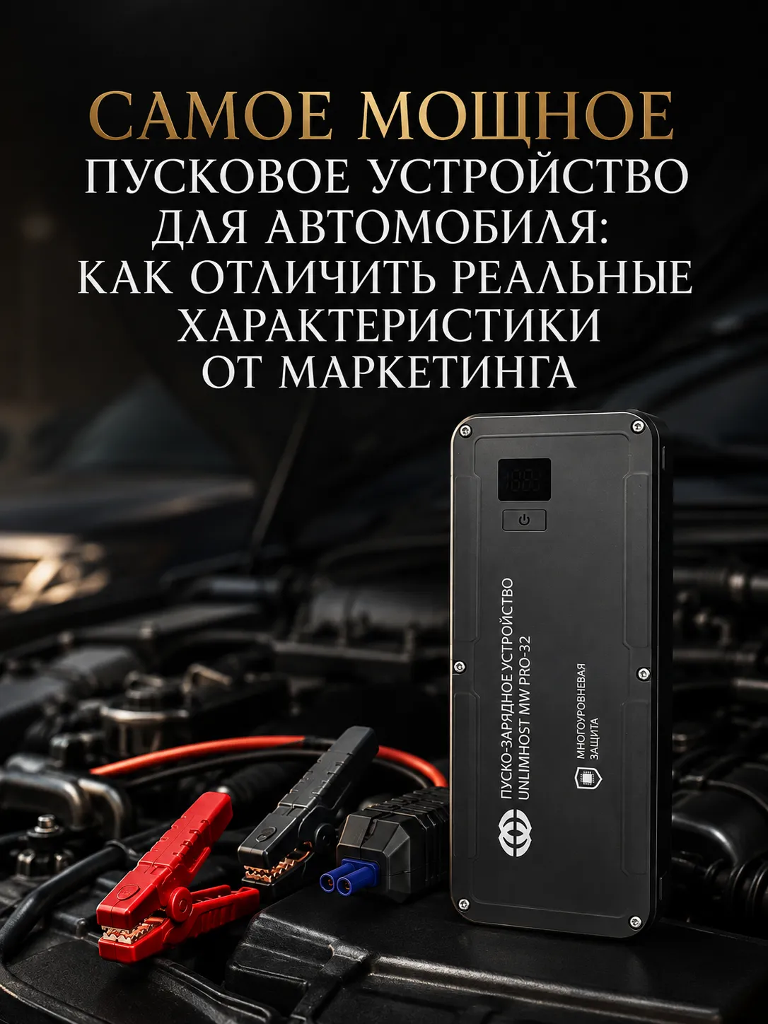 Самое мощное пусковое устройство для автомобиля и критерии реальной мощности