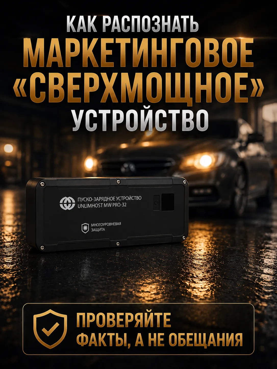 Как отличить реальные характеристики бустера от маркетинга