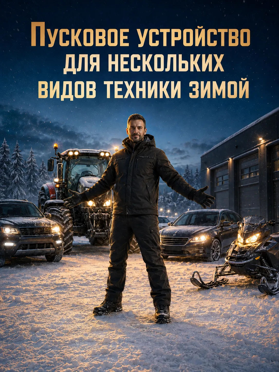 Использование автомобильного бустера зимой