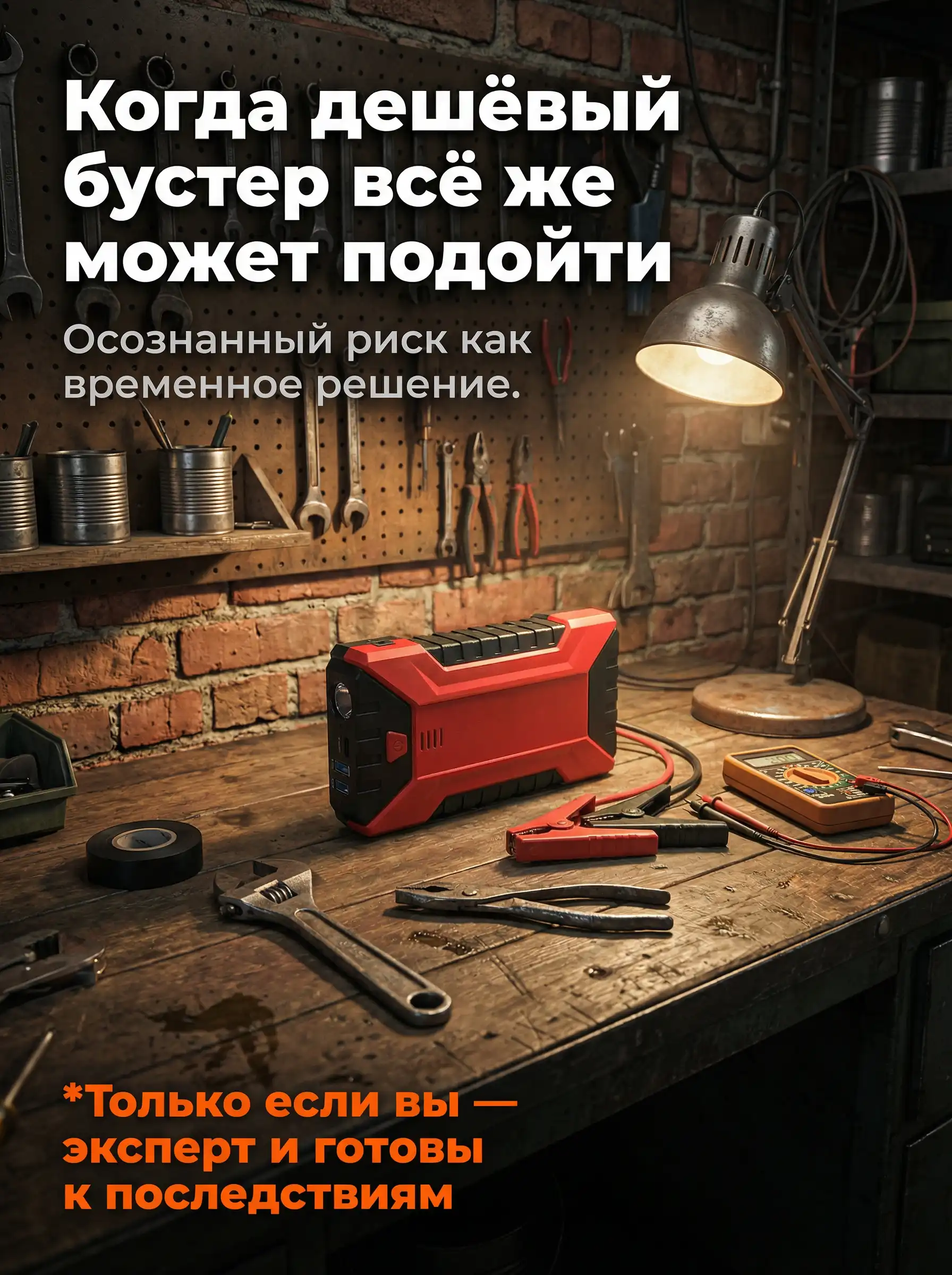 Когда дешёвый бустер может подойти